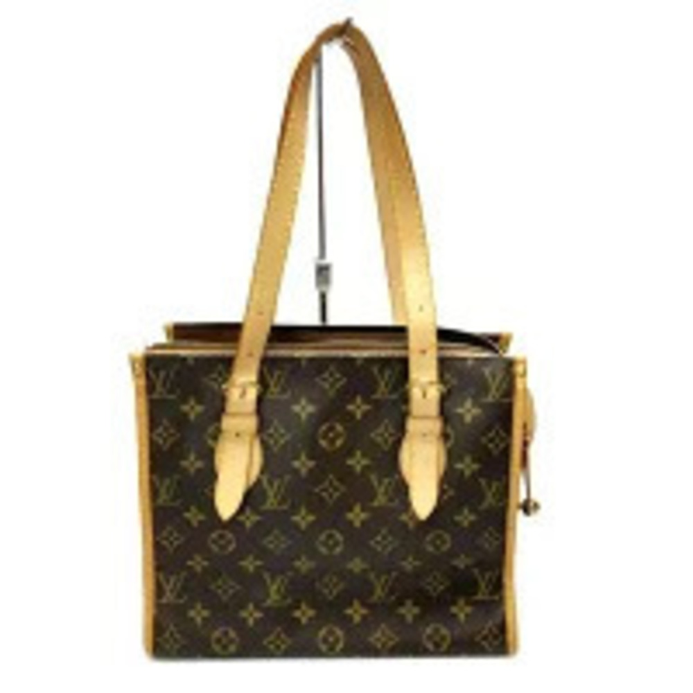 Louis Vuitton Monogram Popincourt Canvas Leather Brown